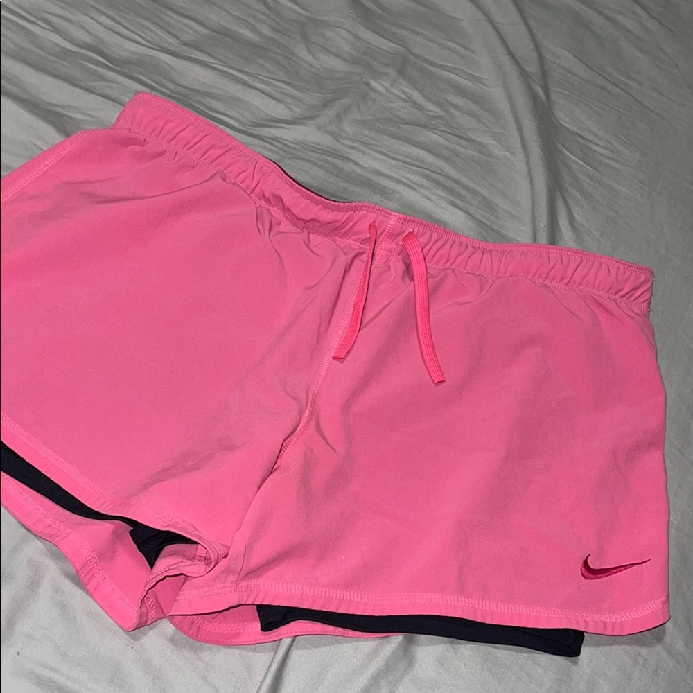 Nike Dri-Fit Pink Athletic Shorts